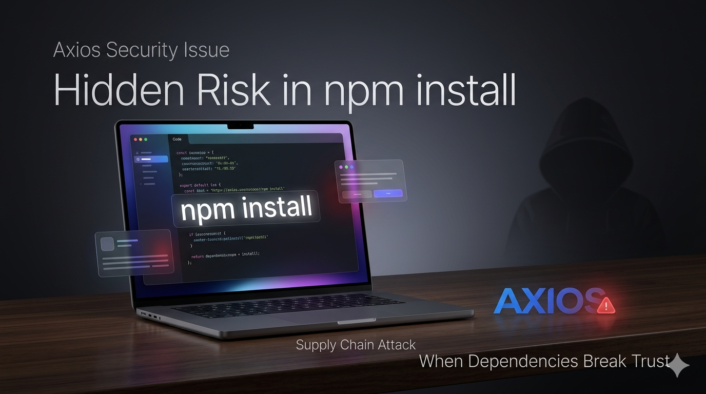 Axios Security Issue 2026: What Happened, Impact, and How to Protect Your System